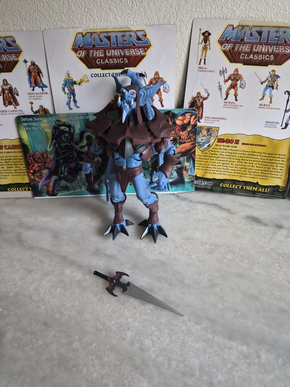 Mattel Masters of the Universe Classics LORD DACTUS 100% complete Pre-owned